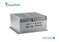 MIS-8705 फैनलेस बॉक्स पीसी बोर्ड माउंटेड I7 3520M CPU डुअल नेटवर्क 10 सीरीज 6 USB
