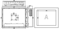 IPPC-1901T2 19 &quot;चयन के लिए औद्योगिक टच पैनल पीसी I3 I5 I7 U सीरीज CPU मदरबोर्ड